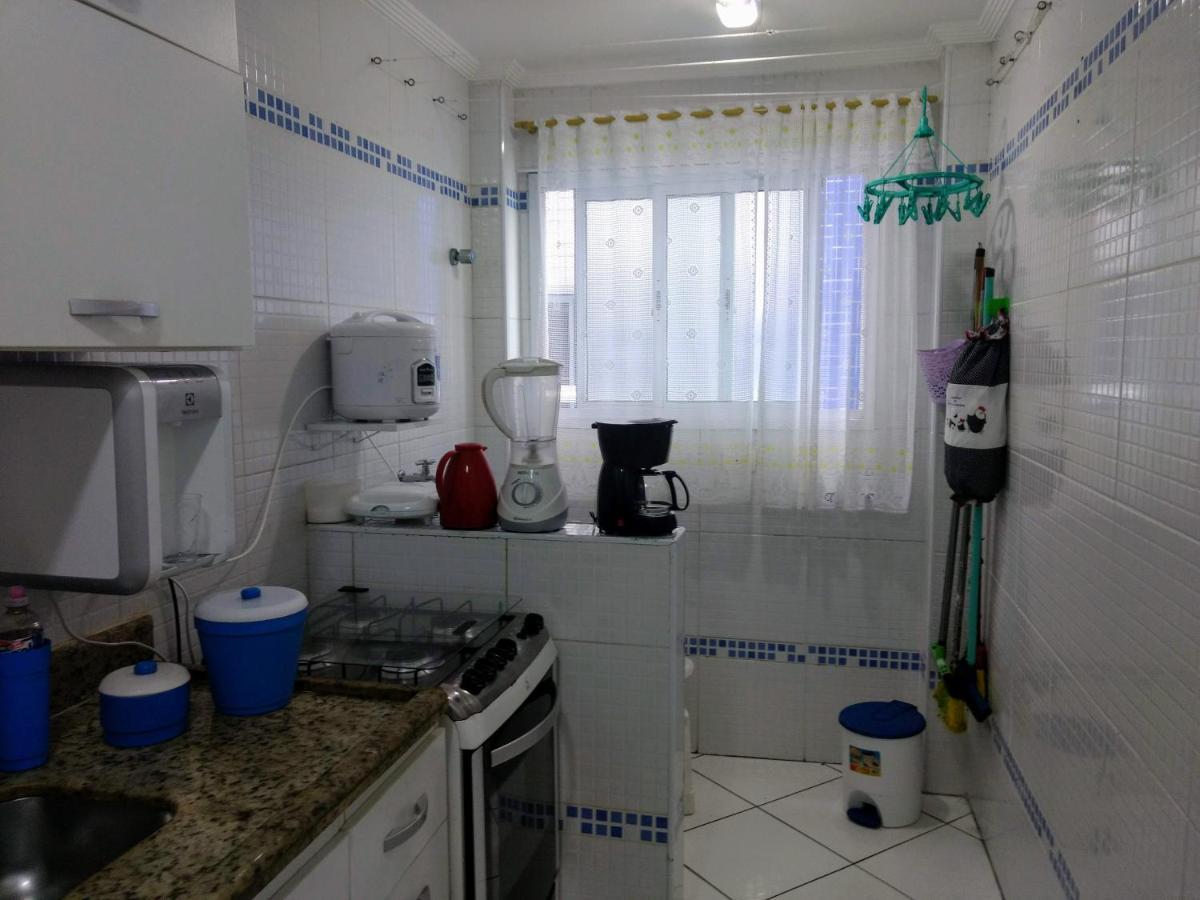 Belo Apartamento Com Vistas Para O Mar - Pe Na Areia - Churrasqueira Na Varanda Praia Grande  Bagian luar foto