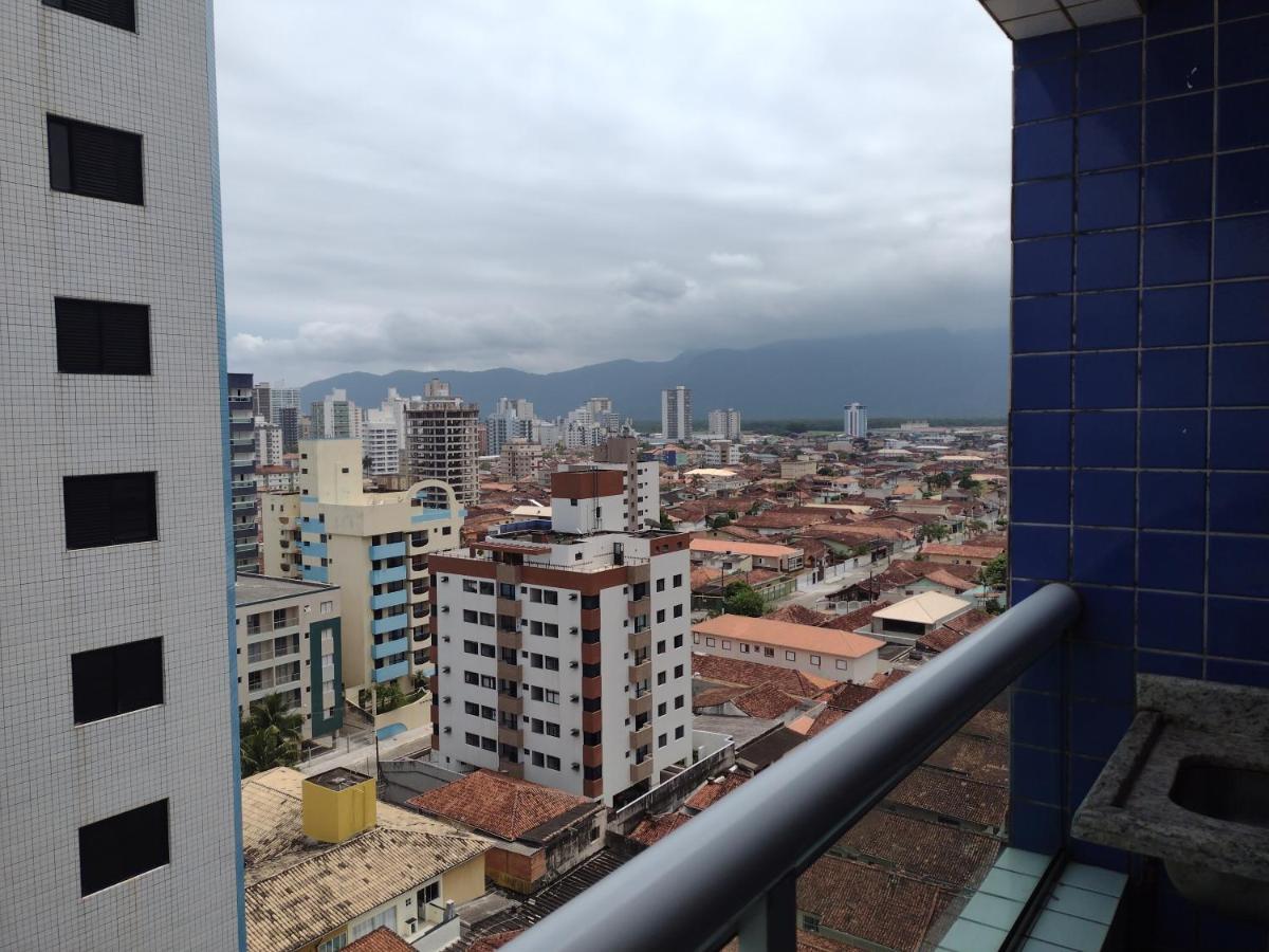 Belo Apartamento Com Vistas Para O Mar - Pe Na Areia - Churrasqueira Na Varanda Praia Grande  Bagian luar foto