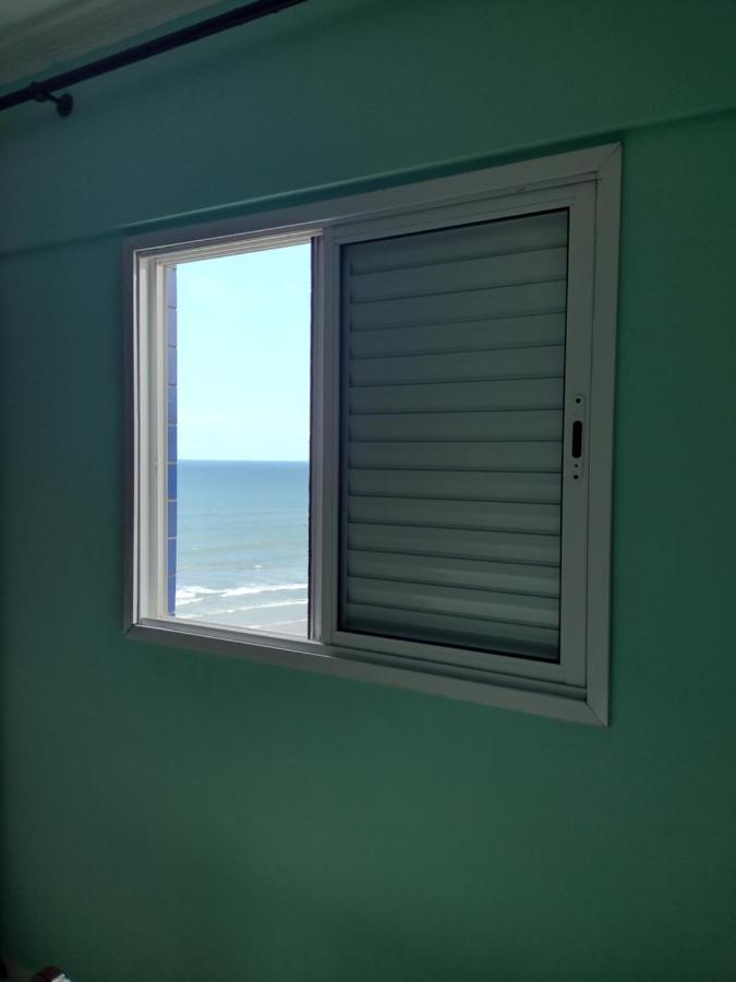 Belo Apartamento Com Vistas Para O Mar - Pe Na Areia - Churrasqueira Na Varanda Praia Grande  Bagian luar foto