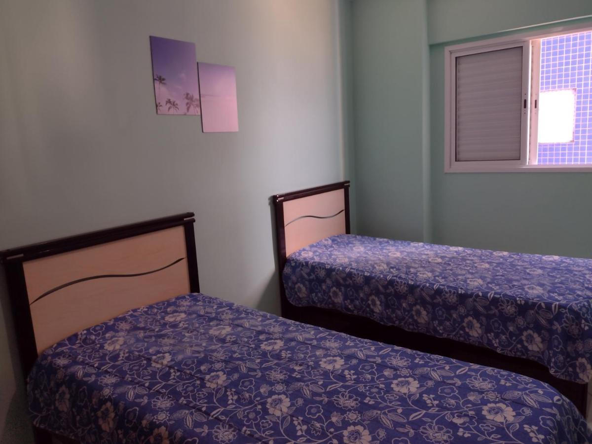 Belo Apartamento Com Vistas Para O Mar - Pe Na Areia - Churrasqueira Na Varanda Praia Grande  Bagian luar foto