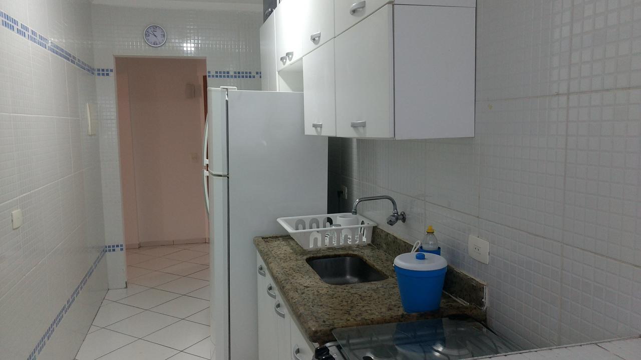 Belo Apartamento Com Vistas Para O Mar - Pe Na Areia - Churrasqueira Na Varanda Praia Grande  Bagian luar foto